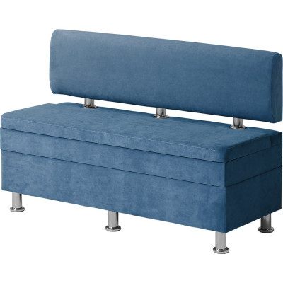 НОРТА Диван кухонный norta hippo 1200x490x770 синий 4657792958413