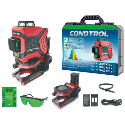 Лазерный нивелир Condtrol GFX 360-3 Kit 1-2-0404