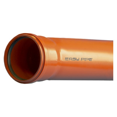 Труба для наружной канализации Политэк EASY PIPE 110x3.4x3000 SN4 21101103