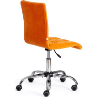 Кресло TetChair ZERO флок оранжевый 18 13499