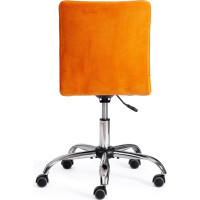 Кресло TetChair ZERO флок оранжевый 18 13499