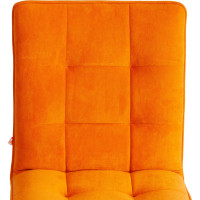 Кресло TetChair ZERO флок оранжевый 18 13499