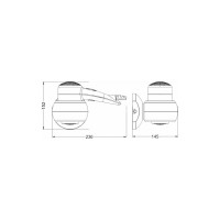 Настенный фен CONNEX WT-1500S1 CHROME LINIE