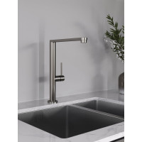 Смеситель для кухни Orange Steel i никель M99-000ni