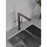 Смеситель для кухни Orange Steel i никель M99-000ni