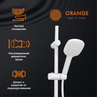 Душевая система Orange белая M05-934w