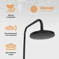 Душевая система Orange черная M04-932b