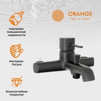 Душевая система Orange черная M05-932b