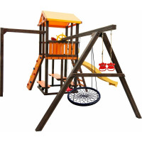 Игровой комплекс (ИК) Perfetto Sport «Bari-7» + качели Паутина СГ000005022