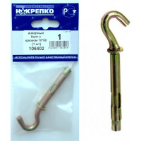 Анкерный болт с крюком НАКРЕПКО 10х60 1 шт. 106402