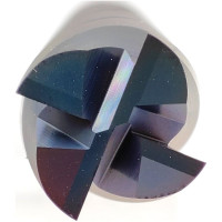 Фреза СпецТехИнструмент конц монолит твердоспл 4х50 мм D4-L50-T4-AlTiN-HRC60A STI E600 D4-L50-T4-AlTiN-HRC60A