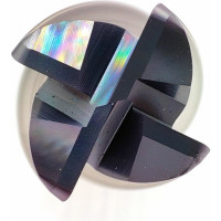 Фреза СпецТехИнструмент радиусная твердоспл D4-CR0.2-L50-T4-AlTiN-HRC60A STI E600 D4-CR0.2-L50-T4-AlTiN-HRC60A