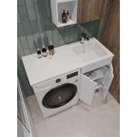Напольная тумба ORANGE Optima с правой раковиной, под стиральную машину OPD-110TUW+RAR