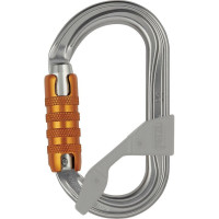 Овальный карабин с муфтой Petzl OK TRIACT-LOCK M33A TL