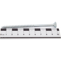 Шуруп для дерева Bohrer 6x100, универ., белый, 100 шт. SWZ-6х100-100