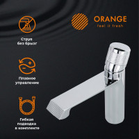 Смеситель для раковины ORANGE SOLE с декором M03-021cr