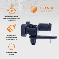 Смеситель для ванны/душа ORANGE Берни M09-100b