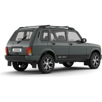 Рейлинги PT Group с поперечинами для LADA 4x4 2131 1995-2020, профиль 1.35 LNU551502