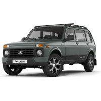 Рейлинги PT Group с поперечинами для LADA 4x4 2131 1995-2020, профиль 1.35 LNU551502