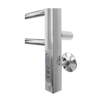 Электрический полотенцесушитель Domoterm Куба хром, П10 500x1000 EK R