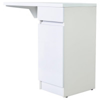 Напольная тумба с правой раковиной под стиральную машину ORANGE OPTIMA c корзиной OPK-40TUW+RAR