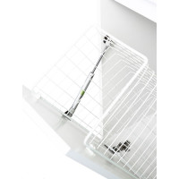 Напольная тумба с правой раковиной под стиральную машину ORANGE OPTIMA c корзиной OPK-40TUW+RAR