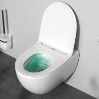 Комплект инсталляция с клавишей, с подвесным унитазом AM.PM Pro L  Awe FlashClean белый IS49001.111700