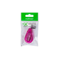 Корректирующая лента Hatber X-Mate MINI 5мм, х 6м, в пакете 12 шт 058784