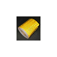 Светоотражающая самоклеящаяся лента TORSO желтая, 5 см х 3 м 4330996