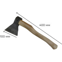 Кованый топор Агростройлидер Стандарт 0.6 кг А0 Т34