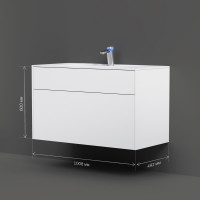 База под раковину AM.PM INSPIRE V2.0 подвесная, M50AFHX1003WM