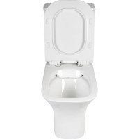 Безободковый унитаз-компакт Orange C02-000w с микролифтом, белый
