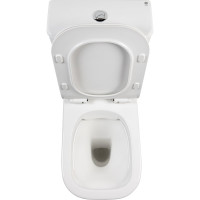 Безободковый унитаз-компакт Orange C02-000w с микролифтом, белый
