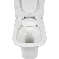 Безободковый унитаз-компакт Orange C02-000w с микролифтом, белый