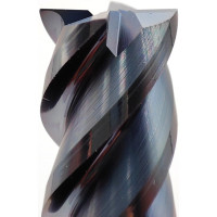 Фреза конц монолит твердоспл 10х100 мм СпецТехИнструмент E600 D10-L100-T4-AlTiN-HRC60A