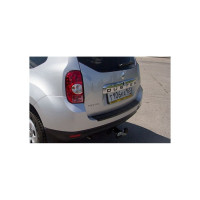 Накладка на задний бампер PT Group ABS, для RENAULT Duster 2012- г.в. 07010404 RDU111301