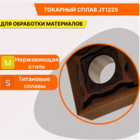 Пластина твердосплавная SNMG150612-BM JT1225 СпецТехИнструмент SNMG150612BMJT1225STI