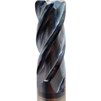 Фреза СпецТехИнструмент радиусная твердосплавная E450 D6-CR0.5-L50-T4-AlTiN-HRC45B