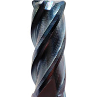 Фреза СпецТехИнструмент радиусная твердосплавная E450 D6-CR0.5-L50-T4-AlTiN-HRC45B