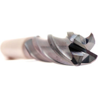 Фреза СпецТехИнструмент радиусная твердосплавная E450 D6-CR0.5-L50-T4-AlTiN-HRC45B