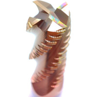 Фреза СпецТехИнструмент черновая твердосплавная D8-L75-T4-R-TiSiN-HRC55 STI B600 D8-L75-T4-R-TiSiN-HRC55