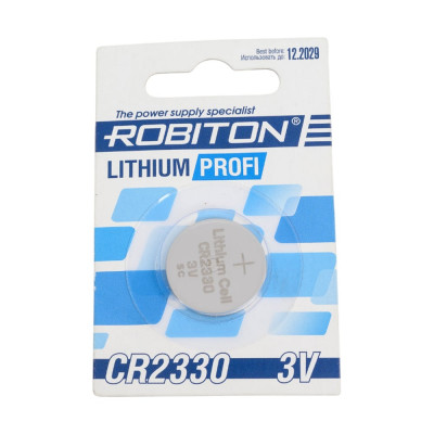 Элемент питания ROBITON PROFI R-CR2330- CR2330 14630