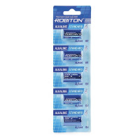 Батарея ROBITON STANDARD R-4LR44-0- 4LR44  (0% Hg) BL5 17164