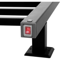 Полотенцесушитель ENERGY GRAND 800x400 RAL 9005 черный матовый 00-УТ-00783