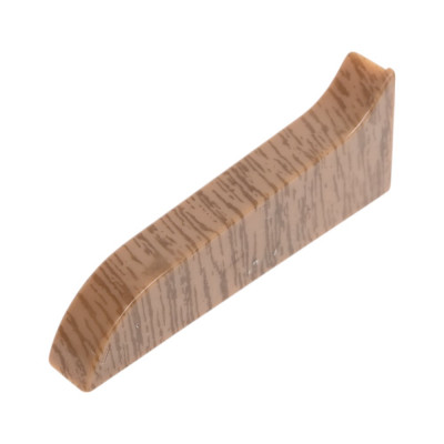 Заглушка для плинтуса Центурион Lider 308-зл (62 мм; левая; глянец; вереск классический) 71223