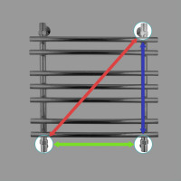 Полотенцесушитель ENERGY Ideal 600x500 000000471
