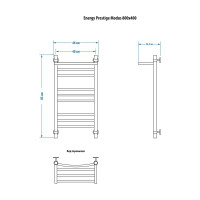 Полотенцесушитель ENERGY Prestige modus 800x400 00000015315