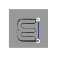 Полотенцесушитель ENERGY Vega 500х500 00000015331