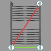 Полотенцесушитель ENERGY Elite 800х500 000000995