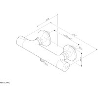 Смеситель для душа AM.PM F8040000